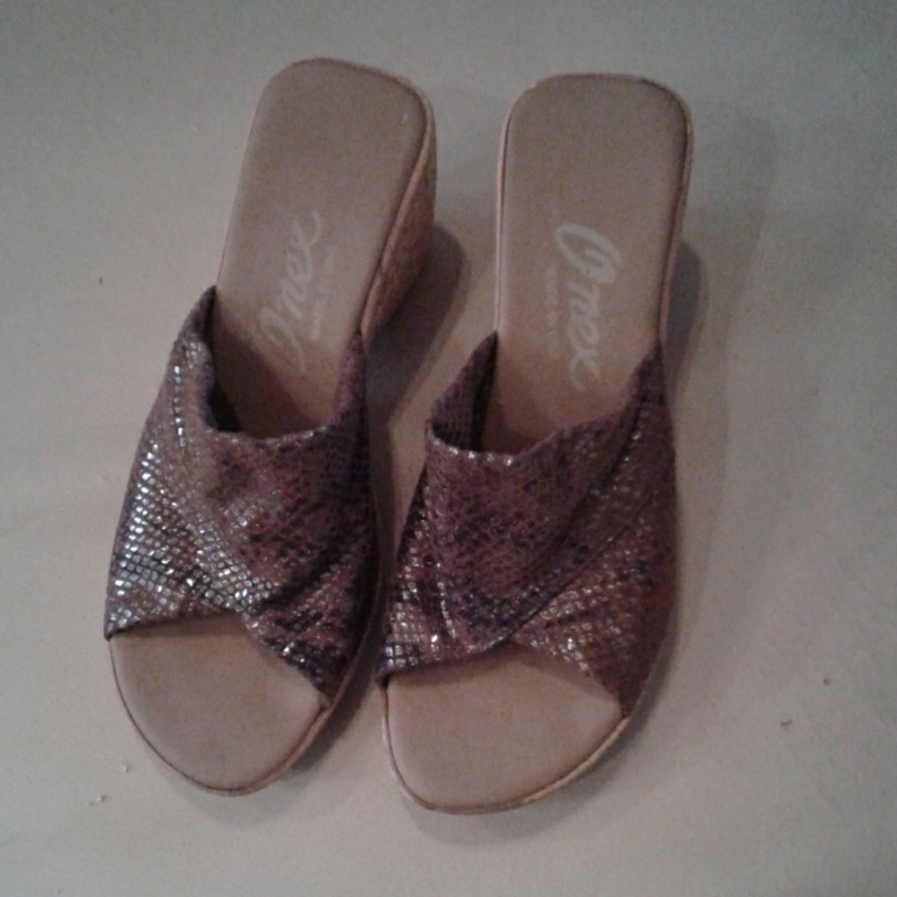Faux cork made in Italy platform